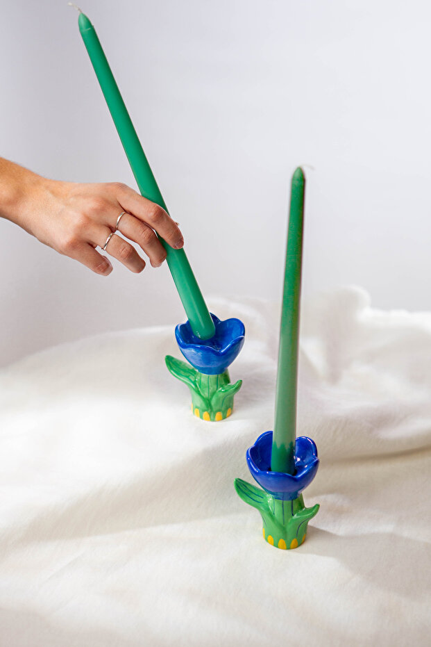 Bloom Çiçek Şamdan - 3