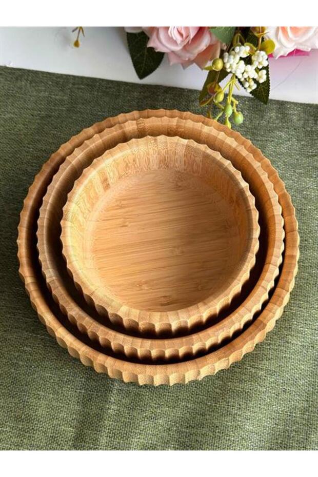 Bambu Kase Seti 3'Lü - 3