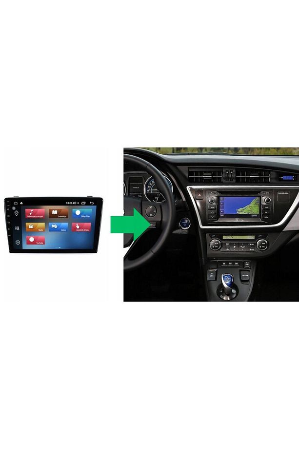 Toyota Auris Android Multimedya Sistemi 4-64 For-X (2013-2018) - 1