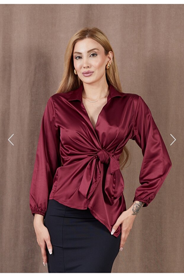 Anvelop Saten Gömlek - 2