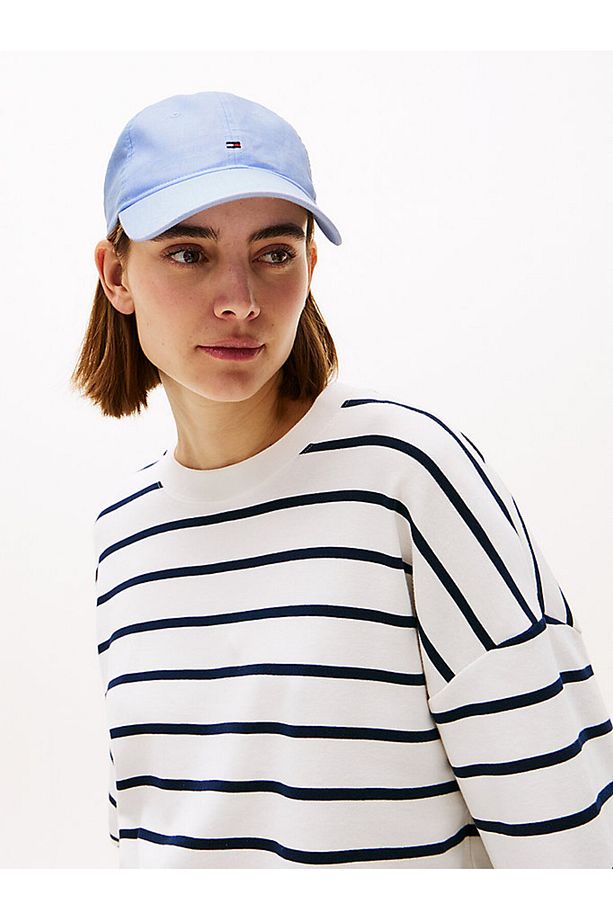 ESSENTIAL FLAG LINEN CAP - 4