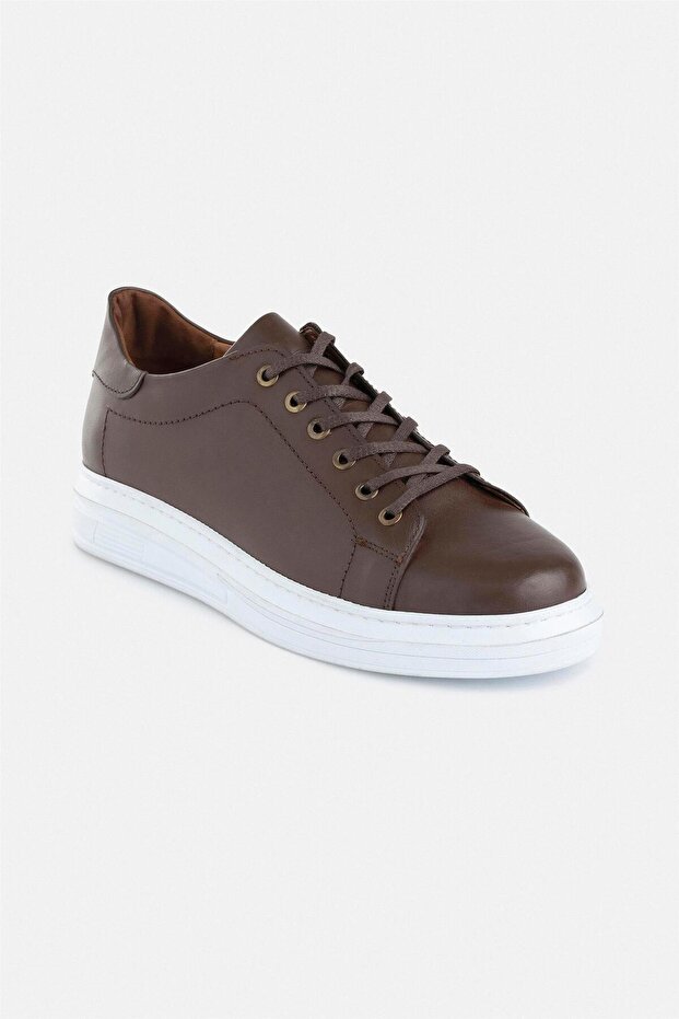 Koyu Kahve Sneakers Ayakkabı - 2