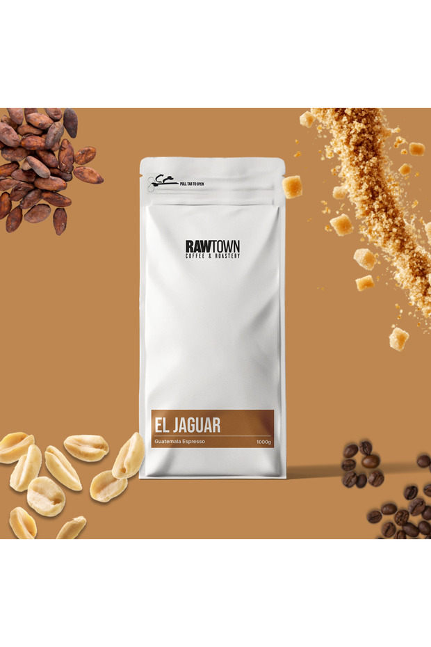 El Jaguar Espresso 1000 Gr - Guatemala - Coffee Bean - Whole Bean Coffee