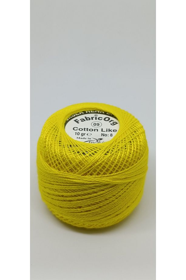 Cotton Like Etamin-kanaviçe Iplik (10 GR-NO8 İP) - TEK YUMAK - 9 Numaralı Renk - 1