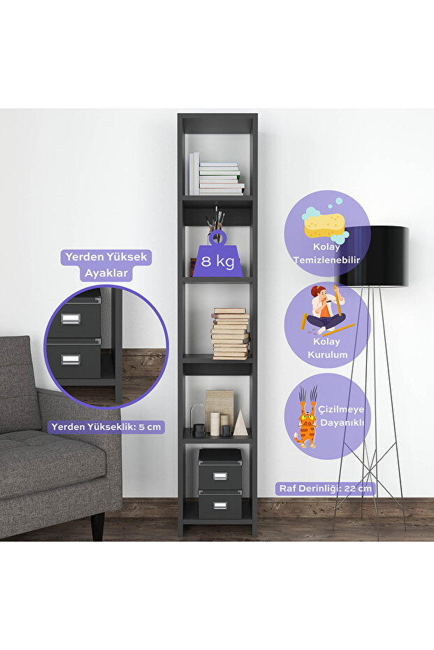 Robin Tek Kitaplık Dar - 2