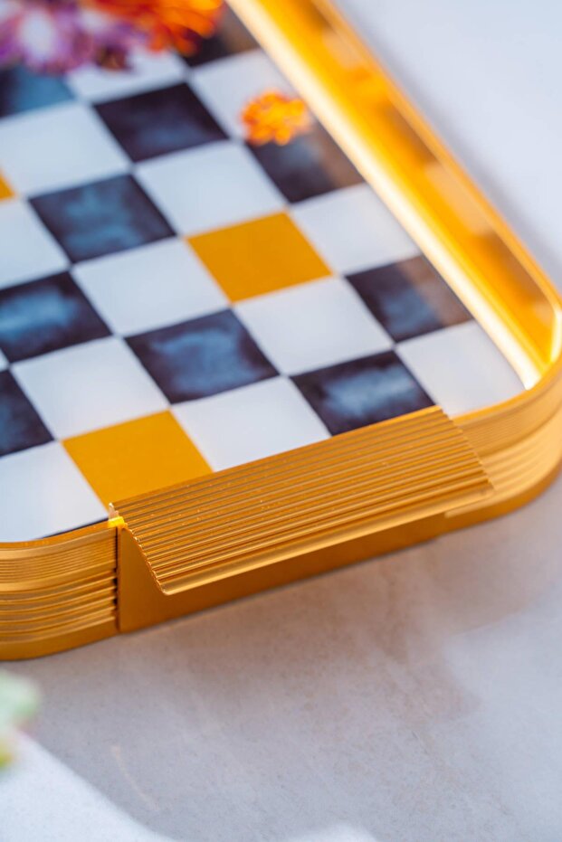 Portofina Rectangular Glass Tray - 3