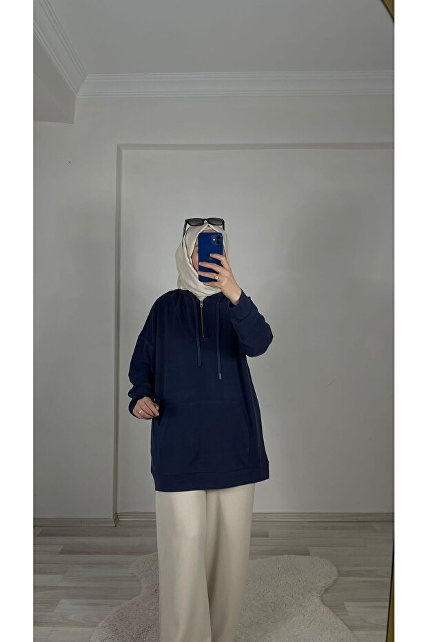 Kapüşonlu Sweat - 1