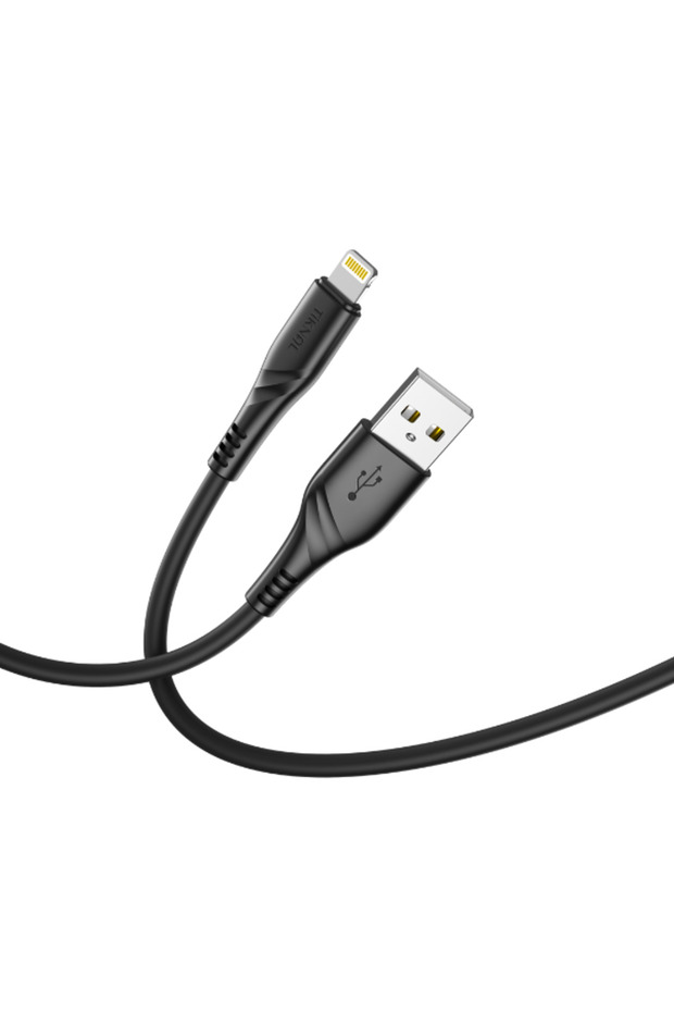 كابل USB إلى Lightning | 1 متر، شحن سريع 2.4 أمبير | كابل شحن iPhone متين ومعتمد