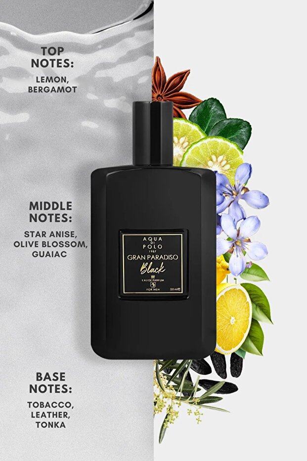 Gran Paradiso Black Woody, Spicy Men's Perfume 50 ml Apcn 000508 - 8