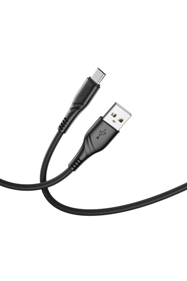 USB to Type-C Cable| 2.4A Fast Charging, 1M Durable Sync Cable for Daily Use
