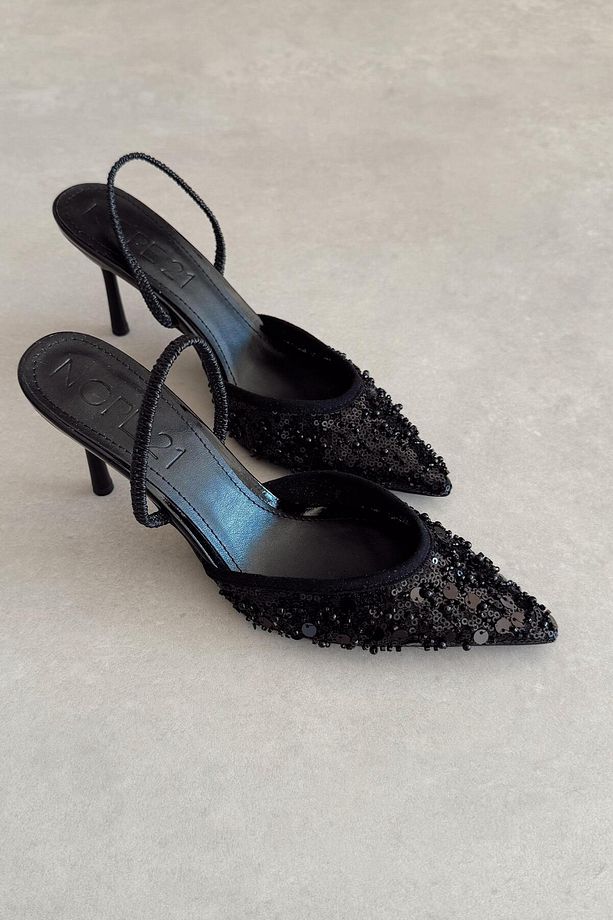 Fancy Siyah Sliletto - 4