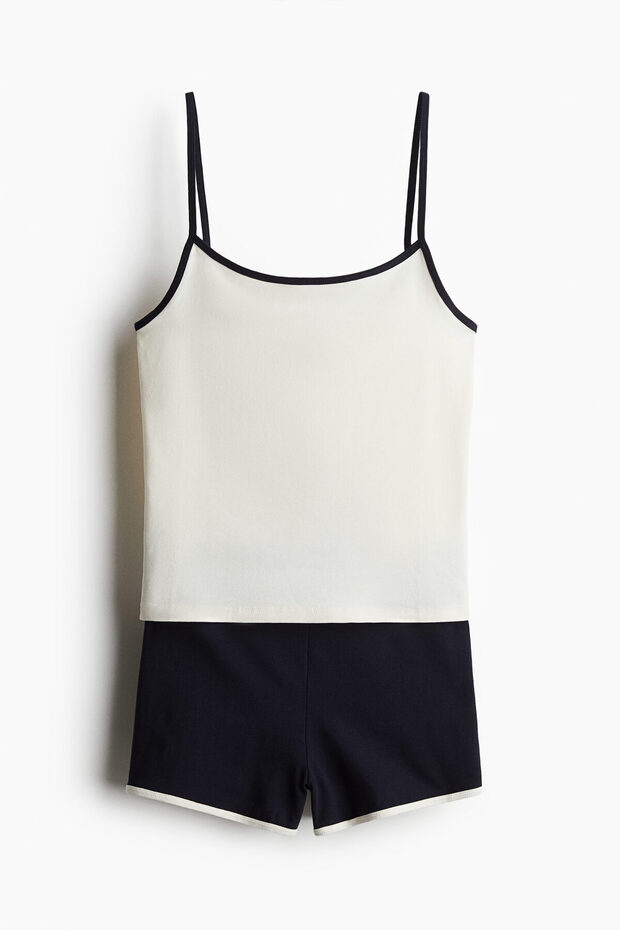 2 Parçalı Pamuklu Jarse Set - 1