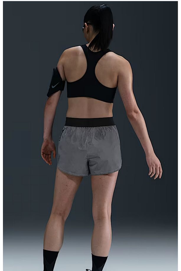 Running Division Women's 7.5cm (approx.) Unlined Reflective Running Shorts - 4
