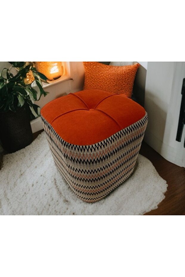 Sergent turuncu Puf - 1