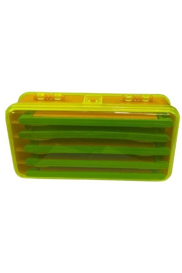 Çift Taraflı 4 Bölmeli +5 Rig Sarım Aparatlı Organizer Balıkçı Kutusu - 2