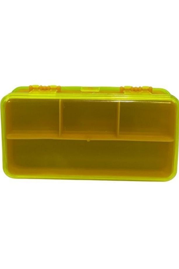 Çift Taraflı 4 Bölmeli +5 Rig Sarım Aparatlı Organizer Balıkçı Kutusu - 3
