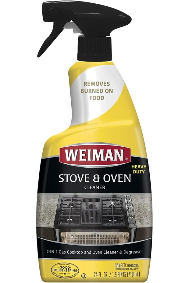 Oven & Grill Cleaner - 24 Ounce - Broiler & Drip Pans, Oven & Ceramic Grill Interiors, & BBQ
