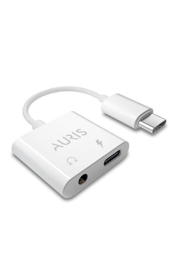 JA05 USB-C To 3,5mm Jack & Type-C Kulaklık ve Şarj Dönüştürücü - 1