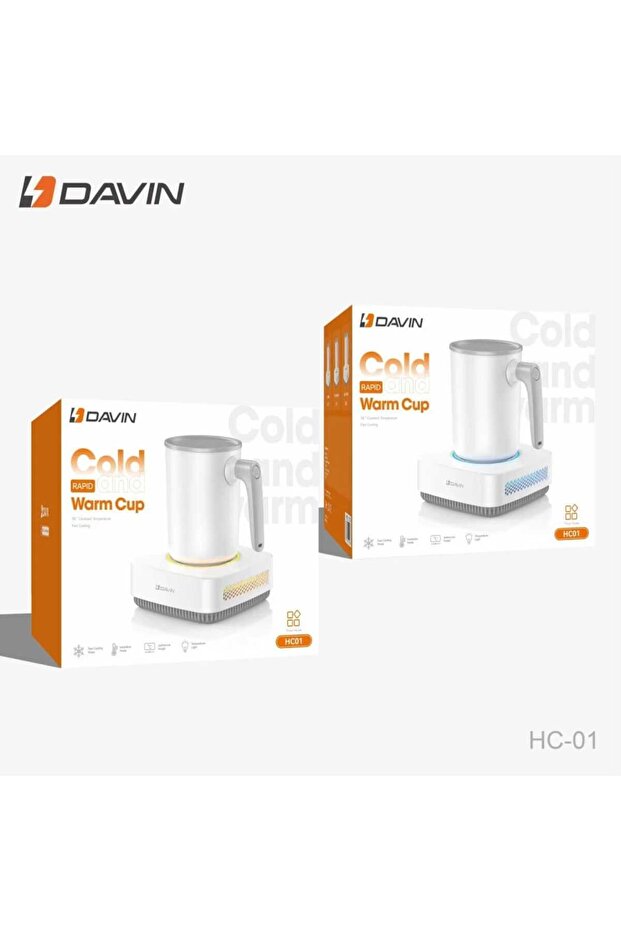 Smart heating and cooling mug for heating and cooling drinks with LED temperature display - 4