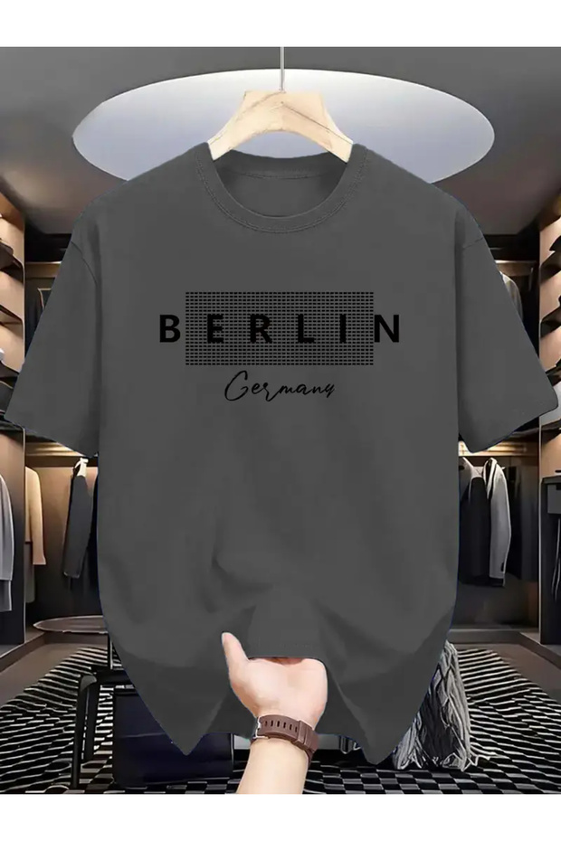 Large Size Unisex Printed Oversize T-Shirt