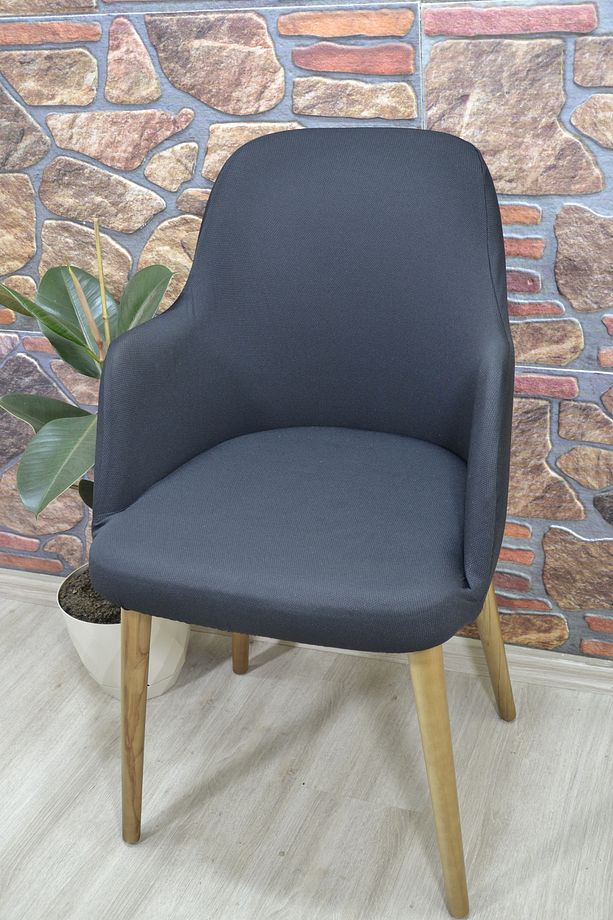 Büyük Kollu Sandalye Kılıfı Lakos Kumaş - 5