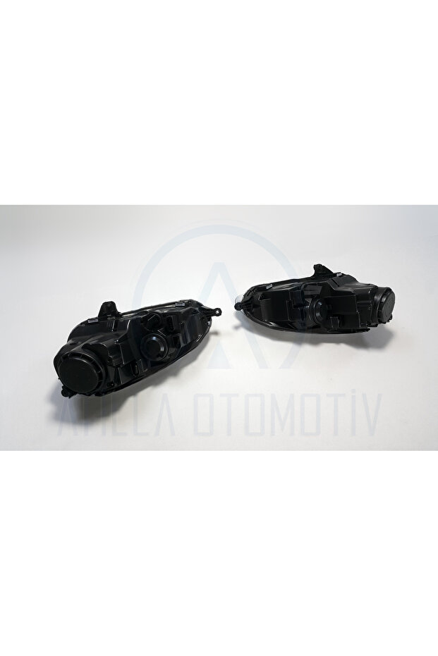 VW JETTA 05-11 GTİ R32 MERCEKLİ FAR SETİ KROM SİYAH SOL-SAĞ - 4