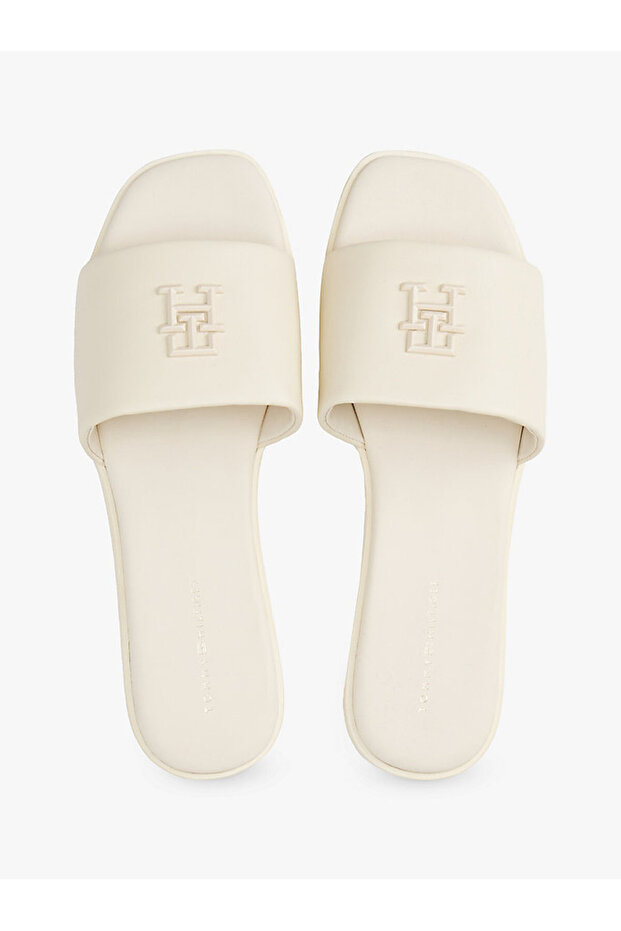 TH LOGO HARDWARE LEATHER MULE - 3