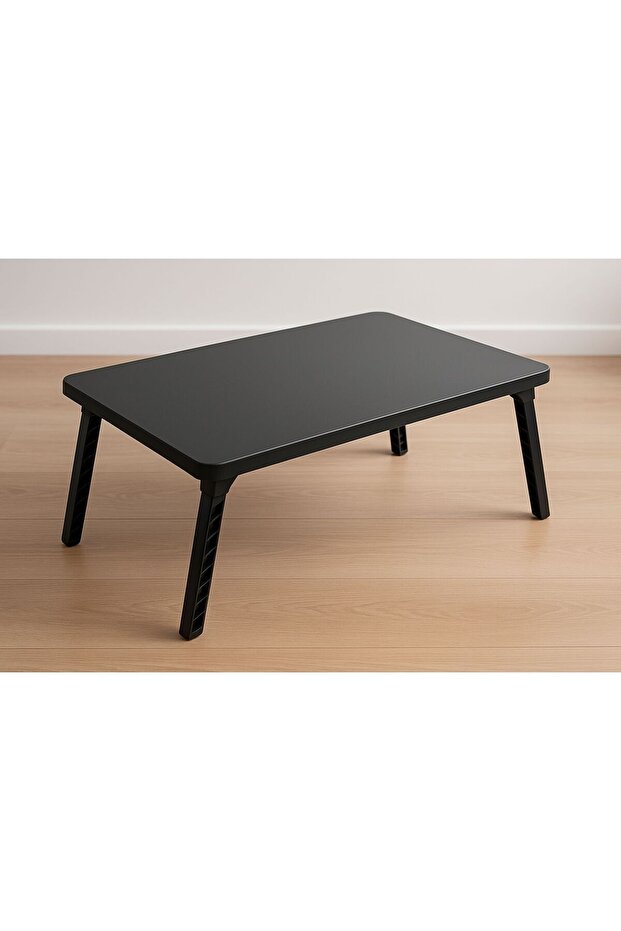 حامل كمبيوتر محمول قابل للطي من MDF، كمبيوتر محمول، إفطار، دراسة، طاولة محمولة - 55 × 34 سم