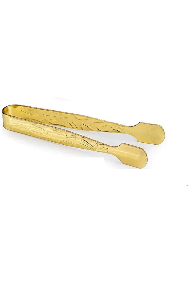 GO2CAMPS Premium Bakhoor Charcoal Tong Gold Plated | Charcoal Tongs for Incense Burner | Madkhan Cha