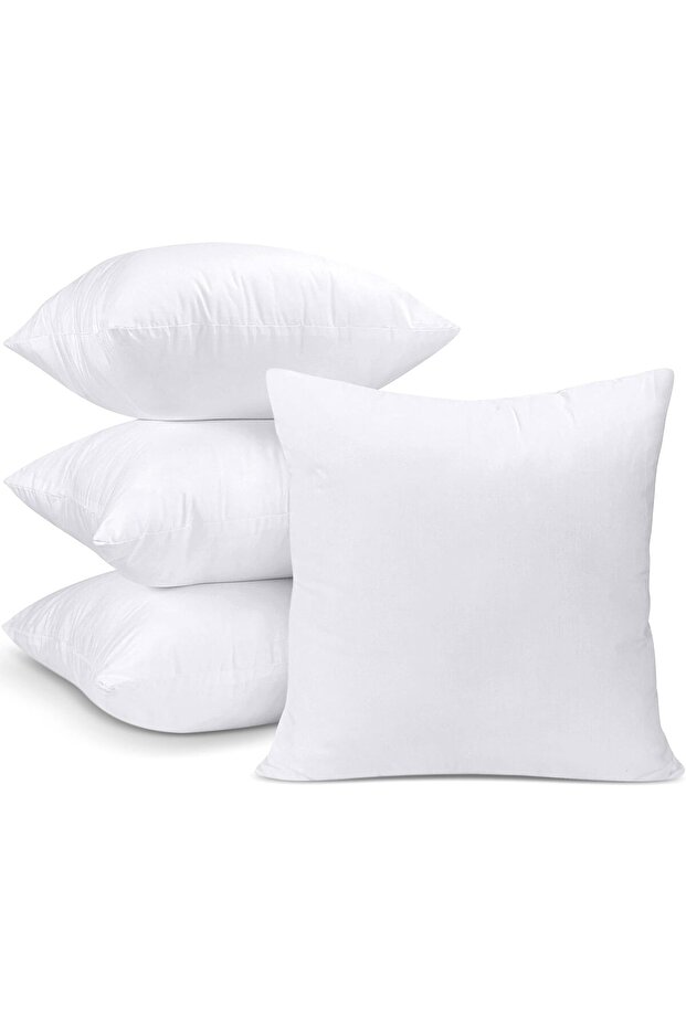 Cushion Inner Pads (Pack of 4) 50 x 50 cm White