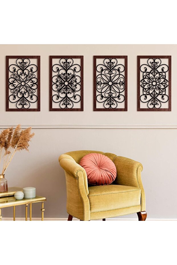 ديكور حائط ريفي سميك من - 4