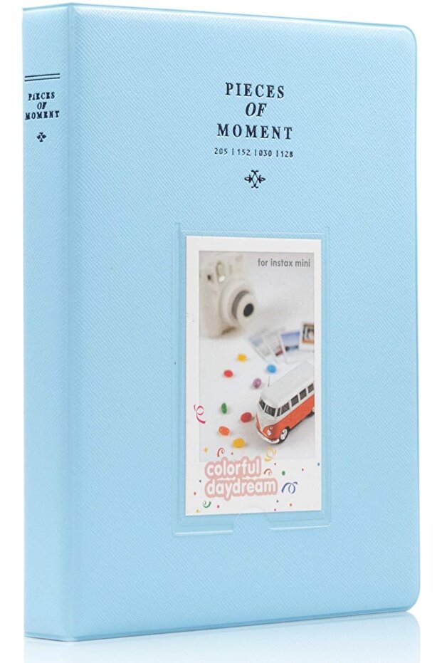 64-Piece Pocket Mini Album for Fujifilm Instax Mini (3-inch) - Ice Blue
