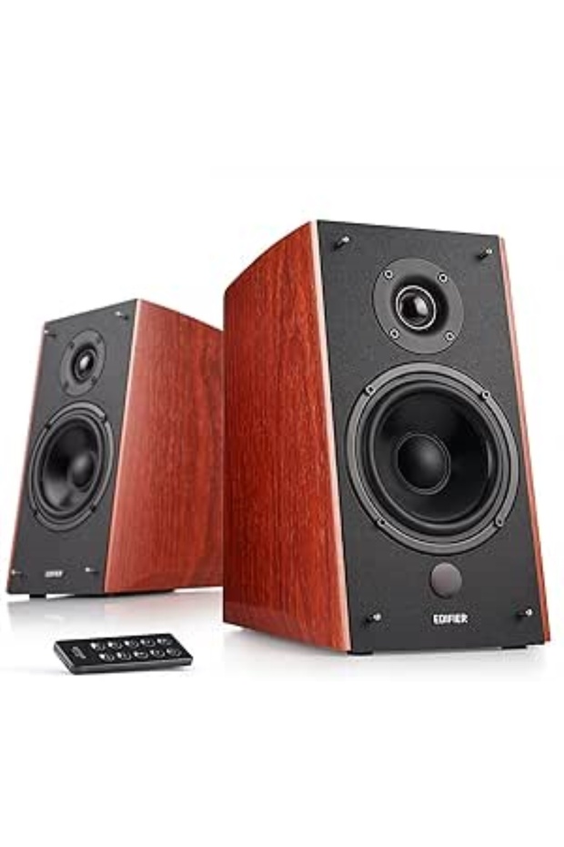 Edifier R2000DB 2.0 Bookshelf Speakers,Remote,BT,OPT,2XRCA,L Out
