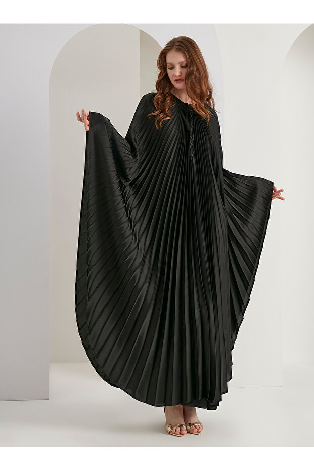 Piliseli Maxi Elbise - 1