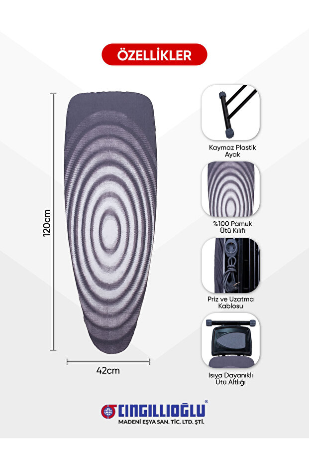 Cm-300 Gift Delux Ütü Masası - 4