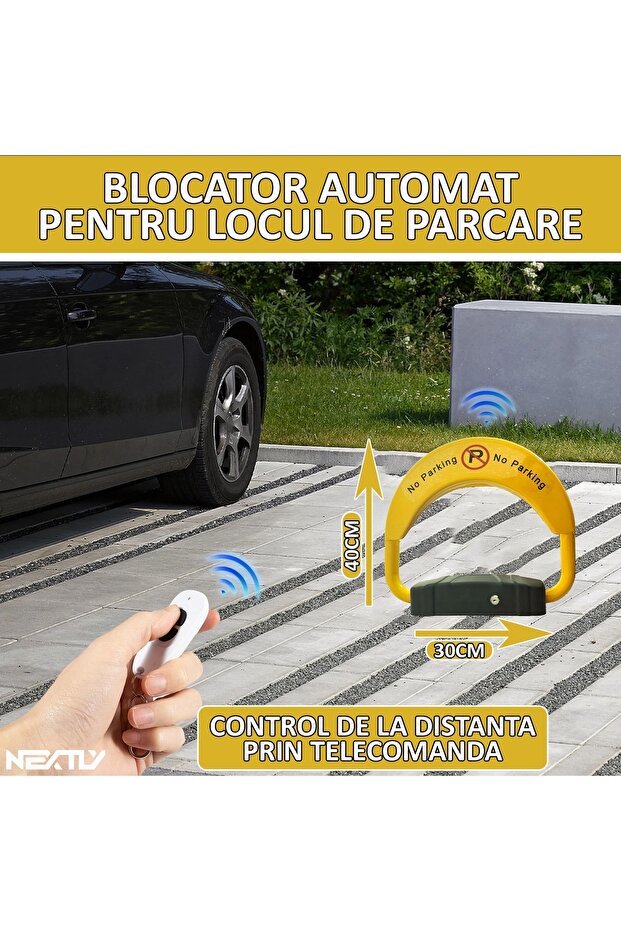 Automatic Parking Lock, , Remote Control, 50m, Function - 2