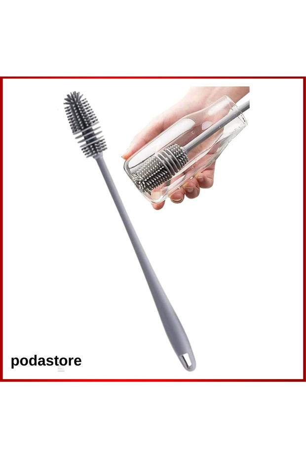 Derin Temizlik İçin Çok Amaçlı Fırça – Kavanoz, Biberon ve Daha Fazlası İçin - 7