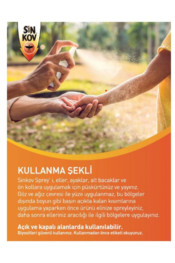 Sinek ve Kene Kovucu Sprey 100 ML * 12 ADET - 5
