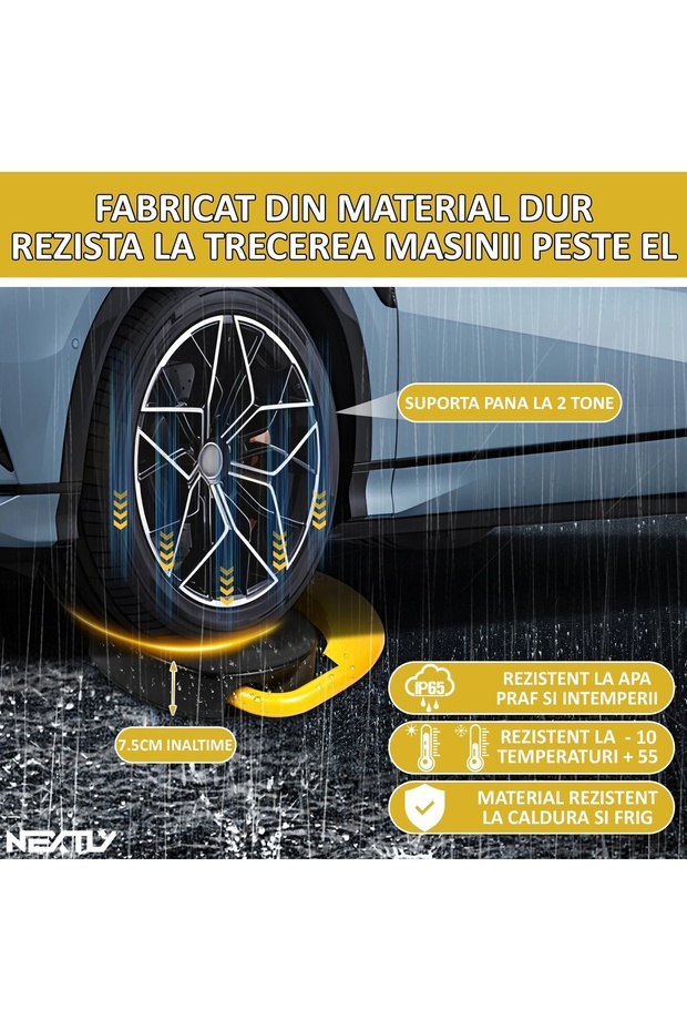 Automatic Parking Lock, , Remote Control, 50m, Function - 3