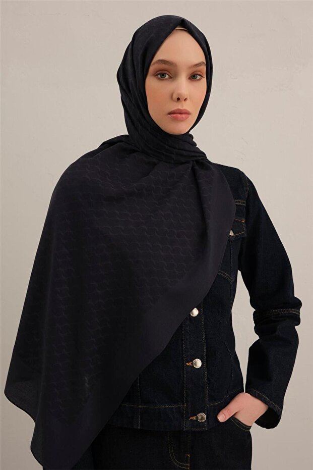 Link Desen Bambu Cotton Şal 02 - 2