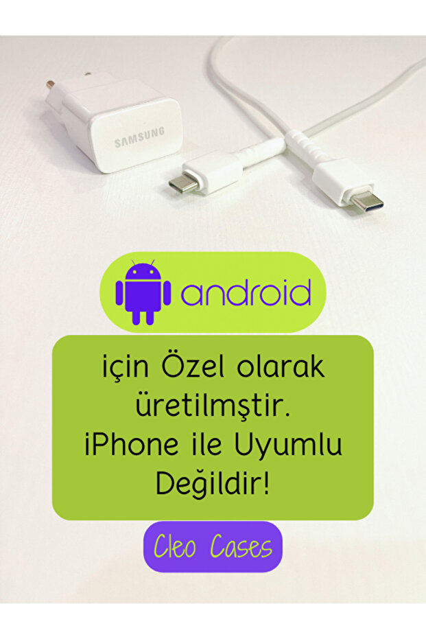 Yeni Nesil Android Type-C To Type-C Şarj Kablo Ucu Koruyucu - 2