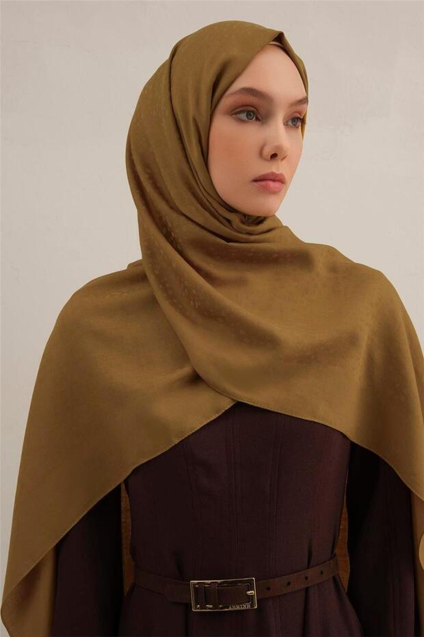 Damla Desen Bambu Cotton Şal 71 - 3