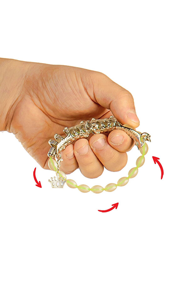 Fosforlu Kedi Gözü Multi Tespih - 4