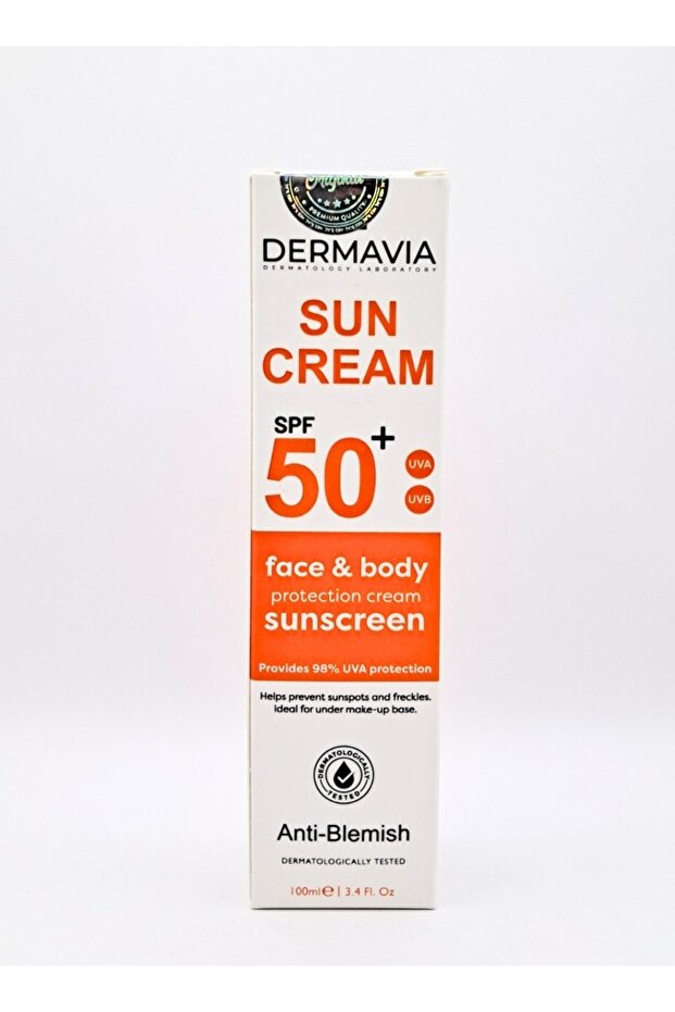 Sun Cream Anti-Blemish Spf 50+ 100Ml