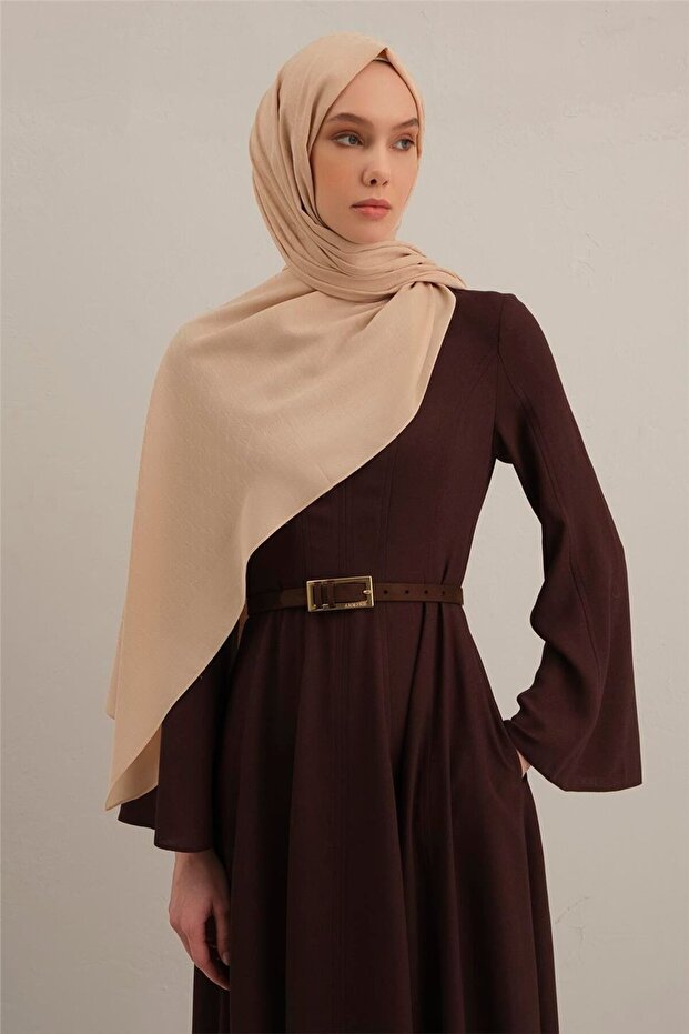 Link Desen Bambu Cotton Şal 04 - 3