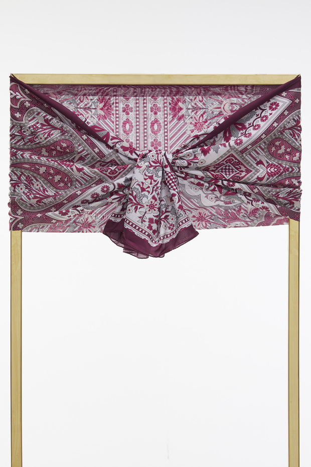 Desenli Vual Şal - 1