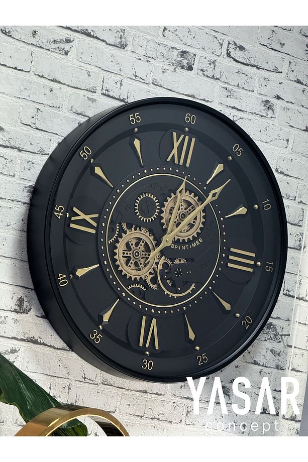 Axion Metal Çarklı Duvar Saati - 1