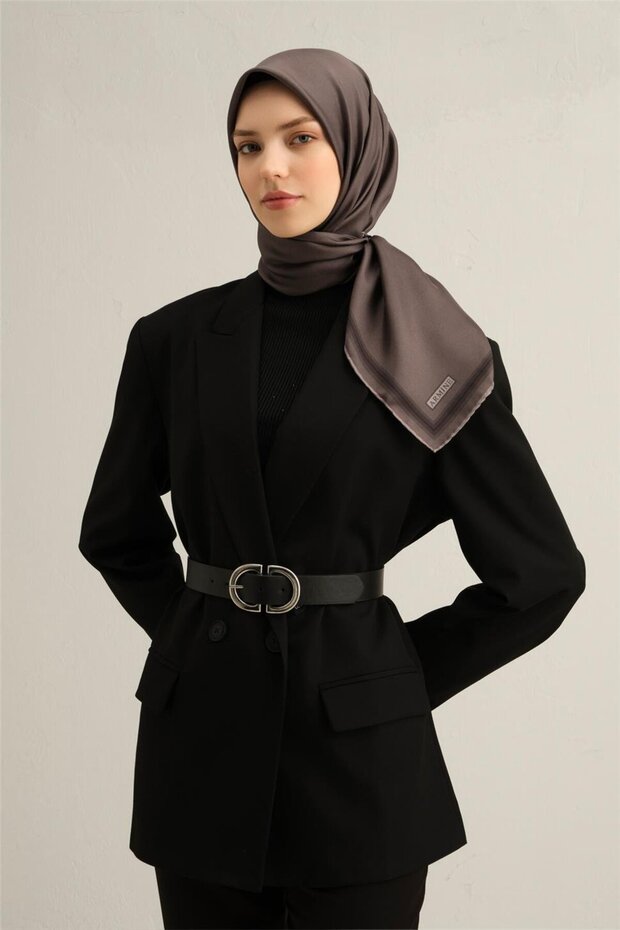 وشاح كلاسيكي منقوش سيفت حرير تويل 9356D 36