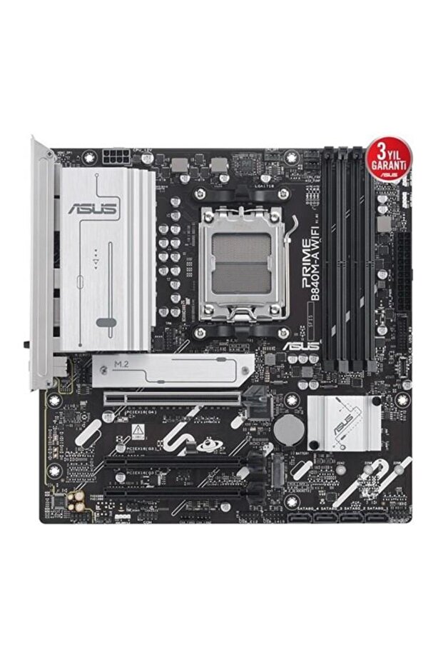 Prıme B840m-a Wıfı6e Ddr5 Hdmı-dp Usbc Pcıe 4.0 Am5 Matx - 2