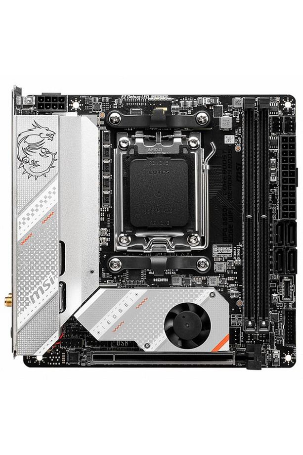 MPG B650I EDGE WIFI DDR5 HDMI M.2 USB 3.2 LAN WİFİ MITX AM5 - 2